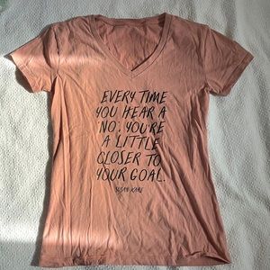 Feminist T-shirt with Susan Kate quote; BNWOT